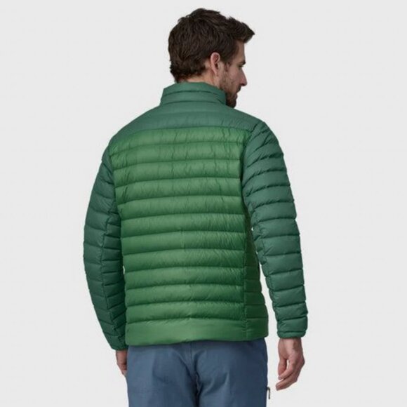 New $279 Patagonia Men's 2XL Down Sweater Puffer Jacket 84675 Gather Green - Picture 10 of 12